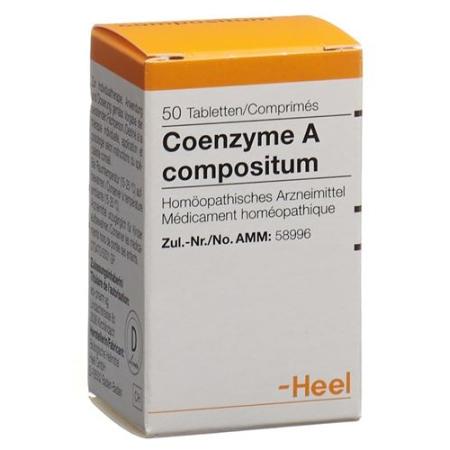 Coenzyme A compositum Heel Tabl 50 pcs - PrimeCare Global