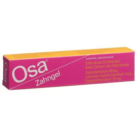 Osa tooth gel without sugar 25 g - PrimeCare Global