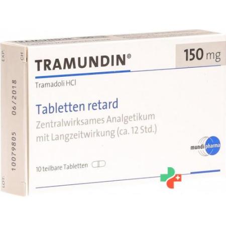 Tramundin Retard 150 mg 10 tablets  - PrimeCare Global