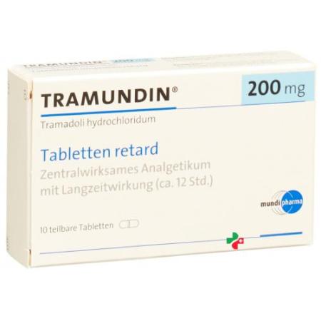 Tramundin Retard 200 mg 10 tablets - PrimeCare Global