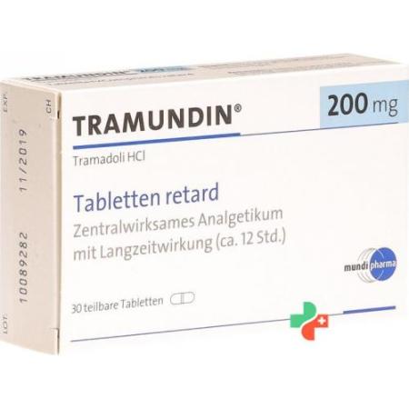 Tramundin Retard 200 mg 30 tablets - PrimeCare Global