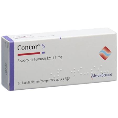 Concor Filmtablet 5 mg 30 pcs - PrimeCare Global