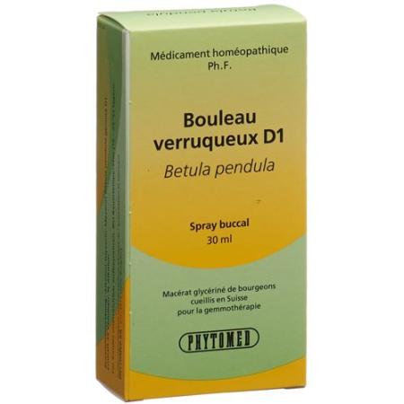 Phytomed Gemmo Haengebirke Liquid D 1 30мл - PrimeCare Global