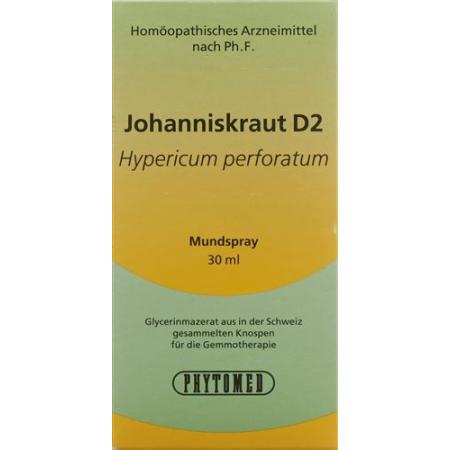 PHYTOMED GEMMO St. John's Wort liq D 2 Spr 30 ml - PrimeCare Global