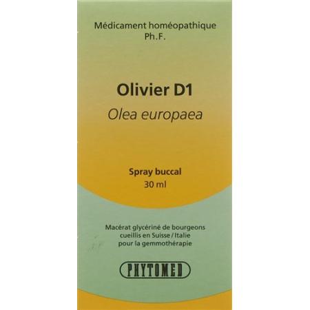 PHYTOMED GEMMO Olive Tree liq D 1 Spr 30 ml - PrimeCare Global