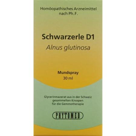 PHYTOMED GEMMO Black Alder liq D 1 Spr 30 ml - PrimeCare Global
