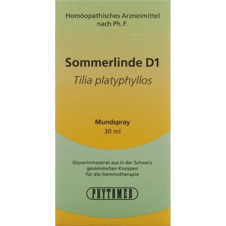 PHYTOMED GEMMO Summer lime liq D 1 Spr 30 ml - PrimeCare Global