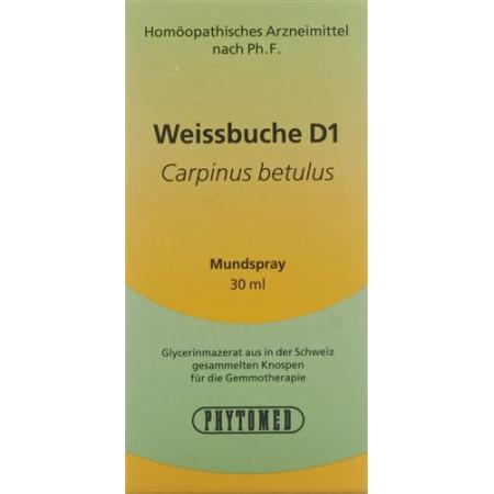 PHYTOMED GEMMO white beech liq D 1 Spr 30 ml - PrimeCare Global