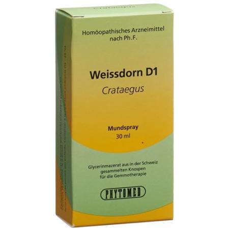 PHYTOMED GEMMO hawthorn liq D 1 spray 30 ml - PrimeCare Global