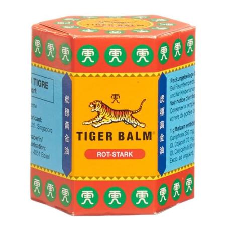Tiger Balm ointment red strong pot 30 g - PrimeCare Global