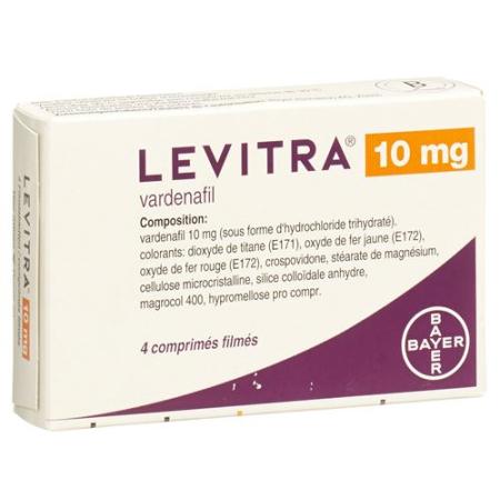 Levitra Filmtablet 10 mg 4 pcs - PrimeCare Global