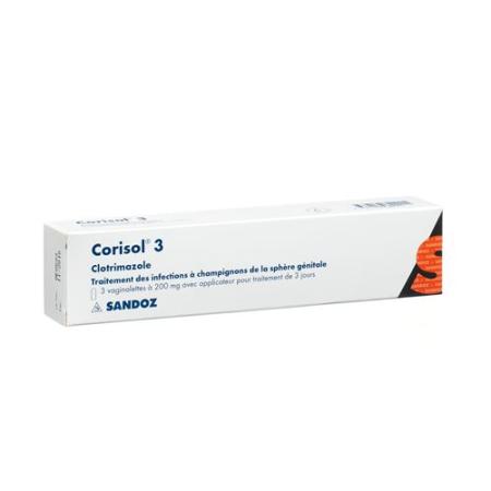 Corisol 3 Vag Tabl 200 mg 3 pcs - PrimeCare Global