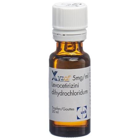 Xyzal drops bottle 20 ml - PrimeCare Global