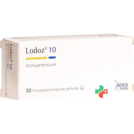 Lodoz 10 film tablets 10/6.25mg 30 pcs - PrimeCare Global