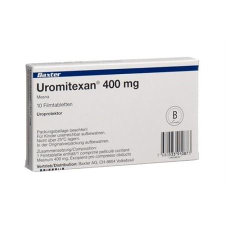 Uromitexan Filmtablet 400 mg 10 pcs - PrimeCare Global