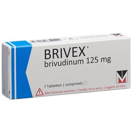 Brivex Tabl 125 mg 7 pcs - PrimeCare Global