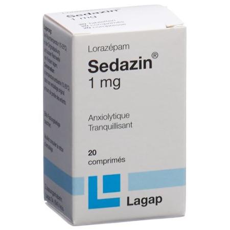 Sedazin 1 mg 20 tablets - PrimeCare Global