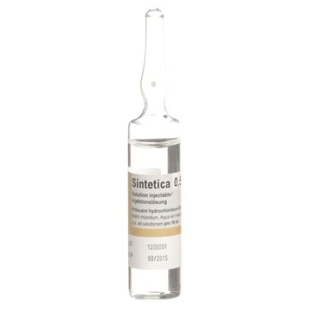 Prilocaine Sintetica Inj Soluble 0.5% 10amp 10ml - PrimeCare Global