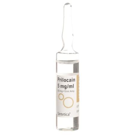 Prilocaine Sintetica Inj Soluble 0.5% 10amp 10ml - PrimeCare Global