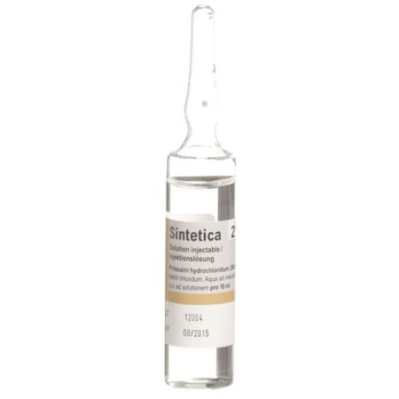 Prilocain Sintetica Inj Loes 2% 10amp 10ml - PrimeCare Global