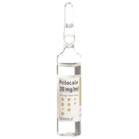Prilocain Sintetica Inj Loes 2% 10amp 10ml - PrimeCare Global