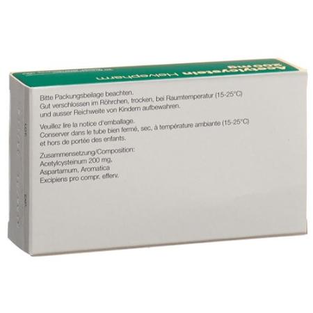 Acetylcysteine ​​Helvepharm Brausetable 200 mg 30 pcs - PrimeCare Global