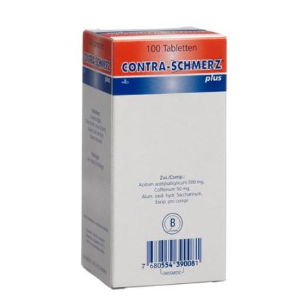 Contra-Pain Plus Tabl 100 pcs - PrimeCare Global