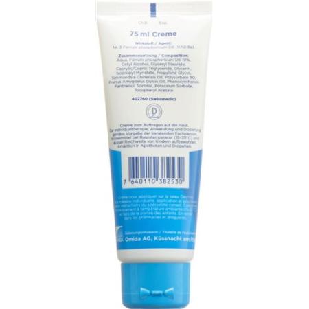 Omida Schuessler Nr3 Ferrum phosphoricum Creme D 6 Tb 75 ml - PrimeCare Global
