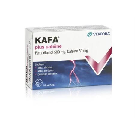 Kafa plus caffeine powder bag 10 pcs - PrimeCare Global