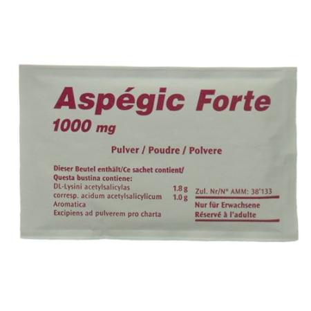 Asp&eacute;gic forte Plv 1000 mg Btl 20 pcs - PrimeCare Global