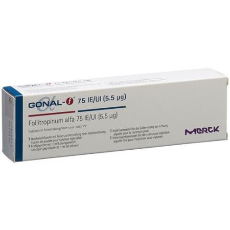 Gonal-f Dry Sub 75 IU (5.5 mcg) Inj kit - PrimeCare Global