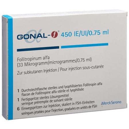 Gonal-f Dry Sub 450 IU (33 mcg) Inj kit - PrimeCare Global