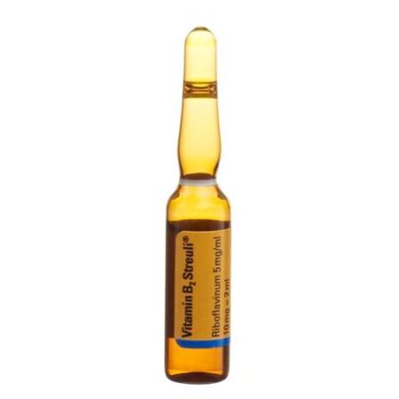 Vitamin B2 Streuli Inj L&ouml;s 10 mg/2ml 10 amp 2 ml - PrimeCare Global