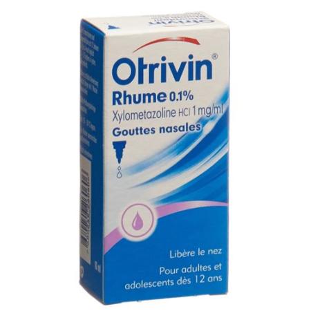 Otrivin Cold Gtt Nas 0.1% Fl 10 ml - PrimeCare Global