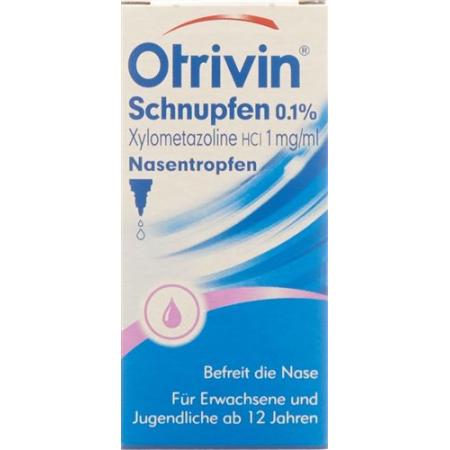 Otrivin Cold Gtt Nas 0.1% Fl 10 ml - PrimeCare Global
