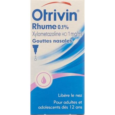 Otrivin Cold Gtt Nas 0.1% Fl 10 ml - PrimeCare Global