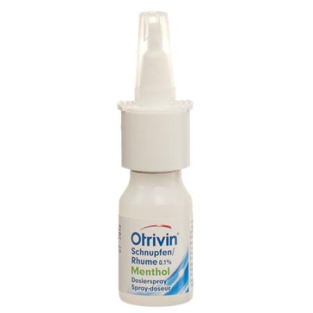 Otrivin Cold Dosing spray 0.1% Menthol 10 ml - PrimeCare Global