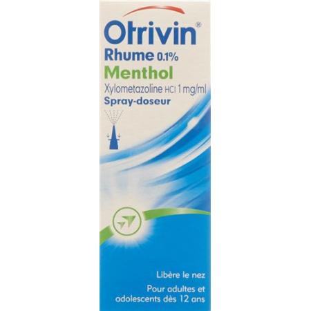 Otrivin Cold Dosing spray 0.1% Menthol 10 ml - PrimeCare Global