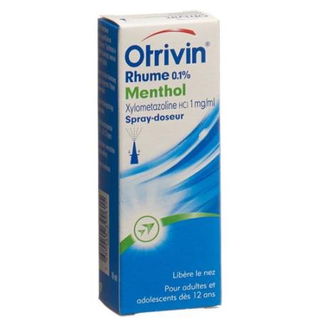 Otrivin Cold Dosing spray 0.1% Menthol 10 ml - PrimeCare Global