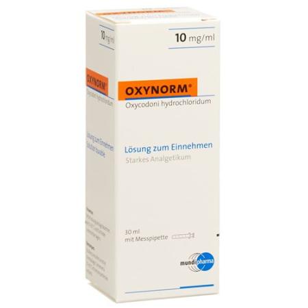 Oxynorm oral solution 10 mg/ml Fl 30 ml - PrimeCare Global