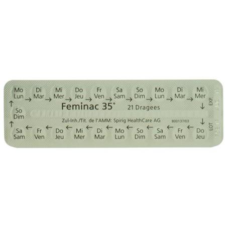 Feminac 35 Drag 3 x 21 pcs - PrimeCare Global