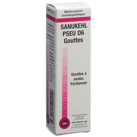 Sanukehl Pseu Drops D 6 Fl 10 ml - PrimeCare Global