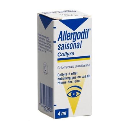 Allergodil seasonal Gtt Opht Fl 4 ml - PrimeCare Global