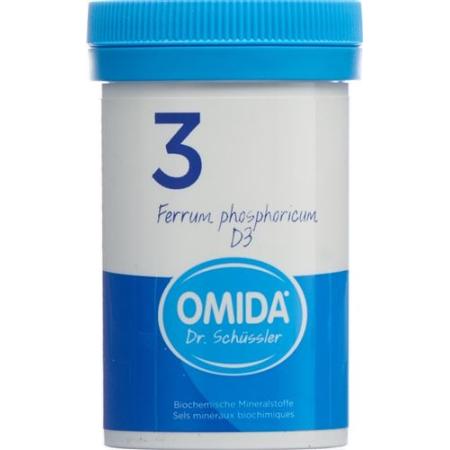 Omida Schüssler No3 Ferr Phos Tabletten D 3 100g - PrimeCare Global