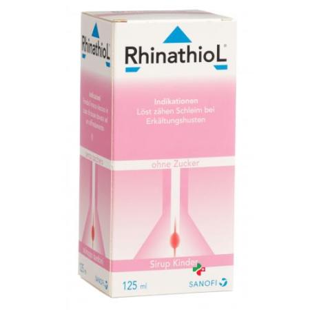Rhinathiol syrup child without sugar bottle 125 ml - PrimeCare Global