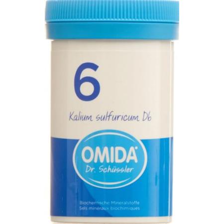 Omida Schuessler Nr6 potassium sulfuricum Tabl D 6 Ds 100 g - PrimeCare Global