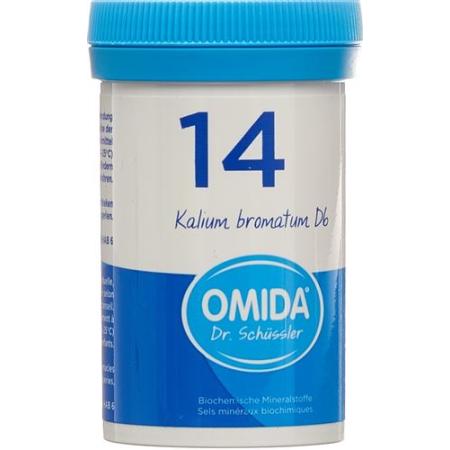 Omida Schuessler Nr14 potassium bromatum Tabl D 6 Ds 100 g - PrimeCare Global