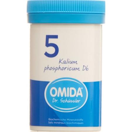 Omida Schuessler Nr5 Potassium phosphoricum tablets D 6 can 100 g - PrimeCare Global