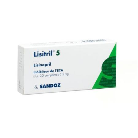 Lisitril Tabl 5 mg 30 pcs - PrimeCare Global