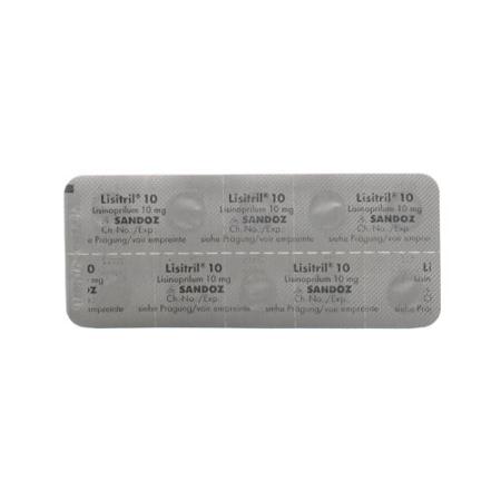 Lisitril Tabl 10 mg 30 pcs - PrimeCare Global